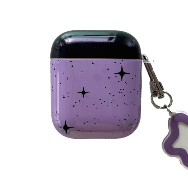 airpods bluetooth Magsafe pro 1 2 3 purple Splash Stars Casenique®