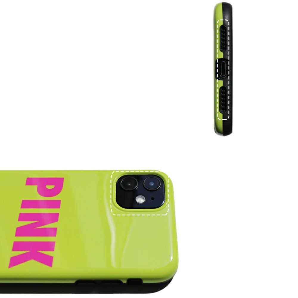 apple iPhone 13 cuteness 12 Pro Max phone cover 15 11 14 mobile phone sea case Fluorescent Green Casenique®