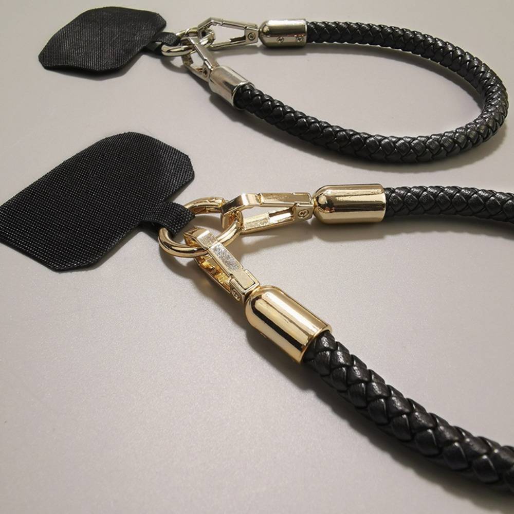 airpods black absorber One piece lanyard Knit Wristlet Casenique®