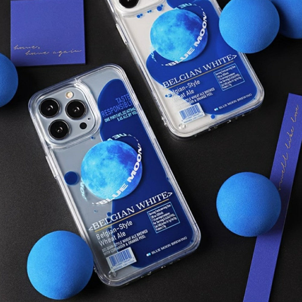 Phone cover iPhone case 15 14 13 12 11 Pro max liquid blue Liquid Blue Moon Casenique®