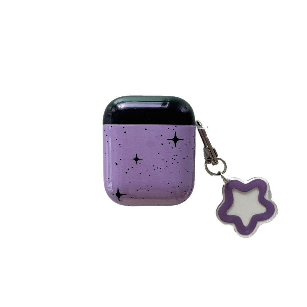 airpods bluetooth Magsafe pro 1 2 3 purple Splash Stars Casenique®