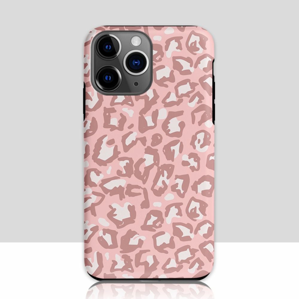 pink leopard iphone 14 case Safari Chic | Cheetah Leopard Animal Print Pastel Case