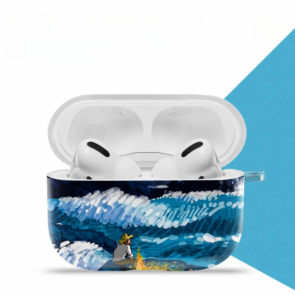 airpods apple pro 1 2 3 max battery Van Gogh Starry Sea Casenique®