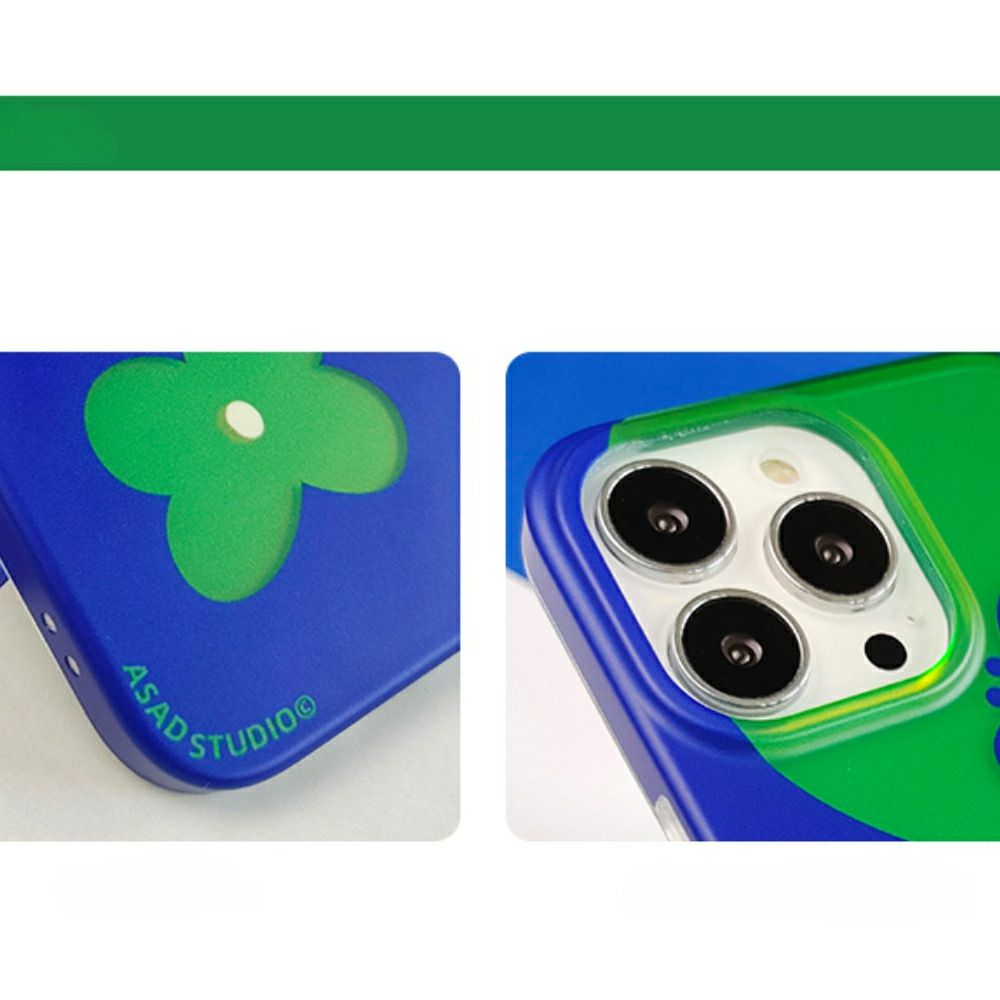 iPhone mobile Phone accessories cover case apple 15 14 13 12 11 green Papillons Et Fleurs Casenique®