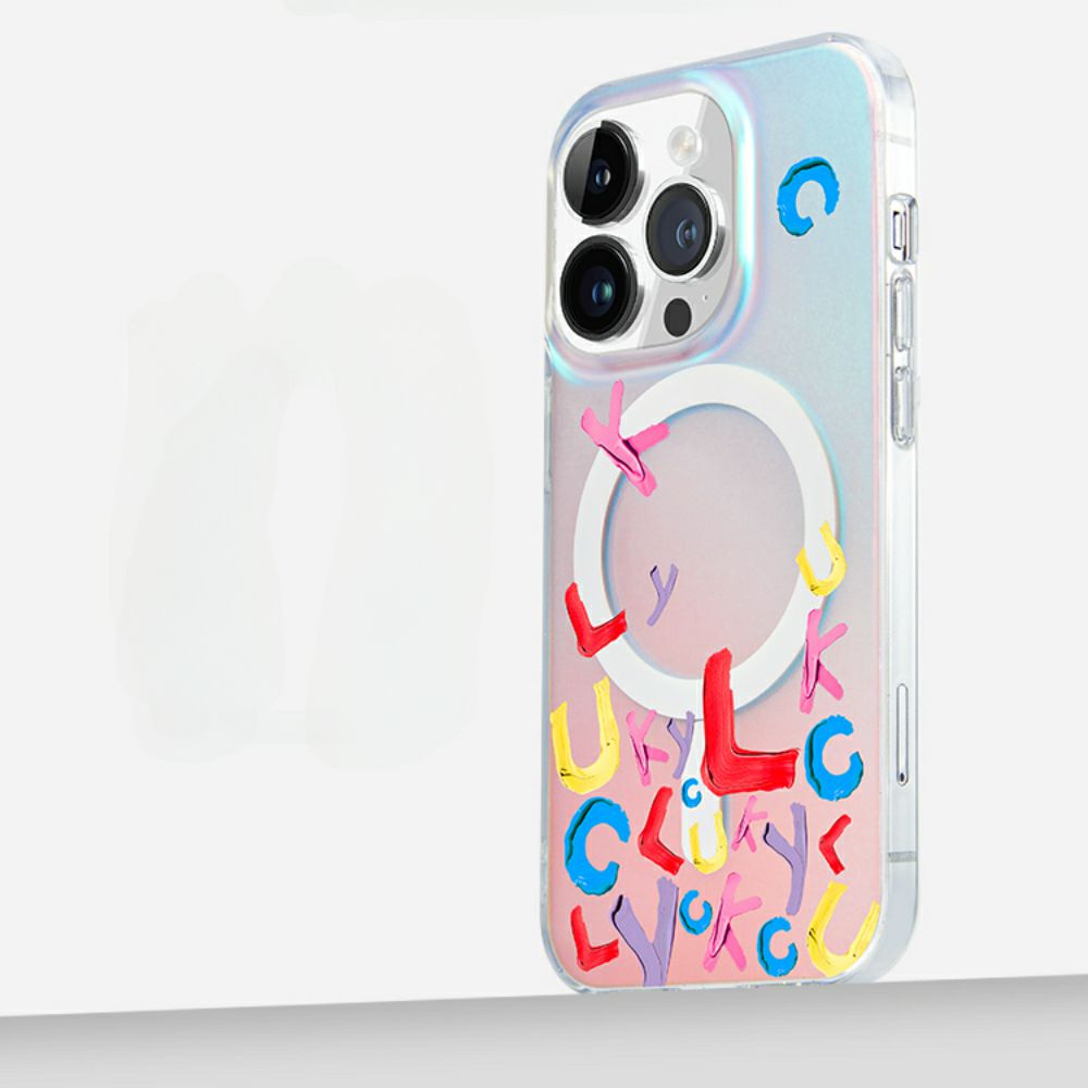 baublebar phone case Painted Letters | Magsafe Phone Case
