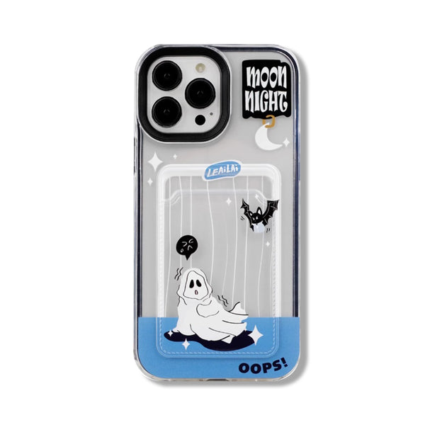cloud waterproof Helloween drake phone case Ghostly Bat Slot Casenique®