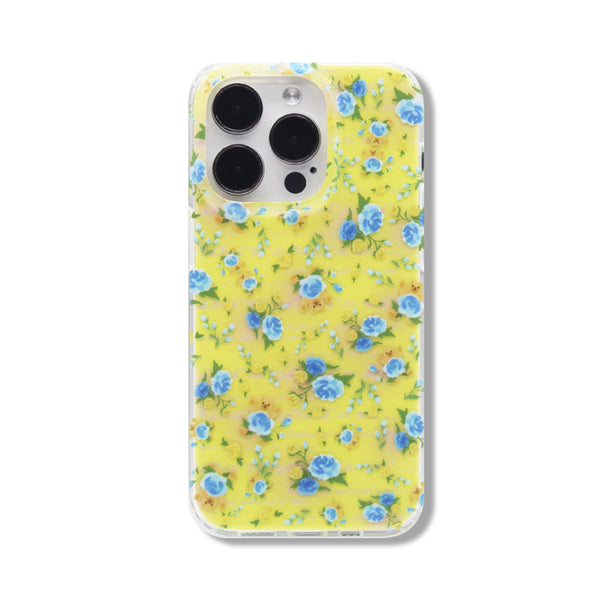 cute flower phone cases Amber Posy | Elegance Yellow Summer Daisy Floral Case