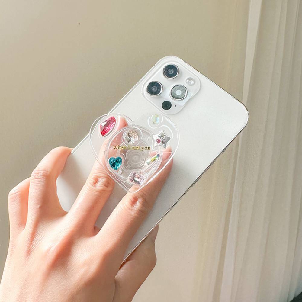 abaroadrive finger Best Cell Phone Grips Crystal & Diamond Casenique®