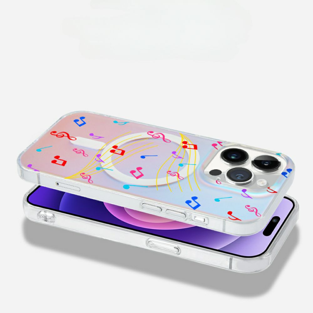 clear phone cases Colored Notes | Magsafe Phone Case