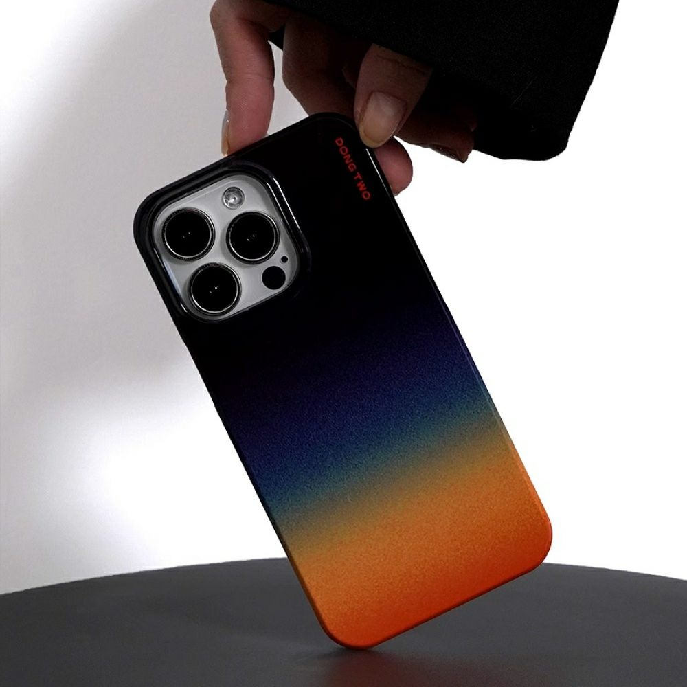 aesthetic iPhone case colorful 15 14 13 12 11 Pro max Wireless 5G Colorful Sunset Casenique®
