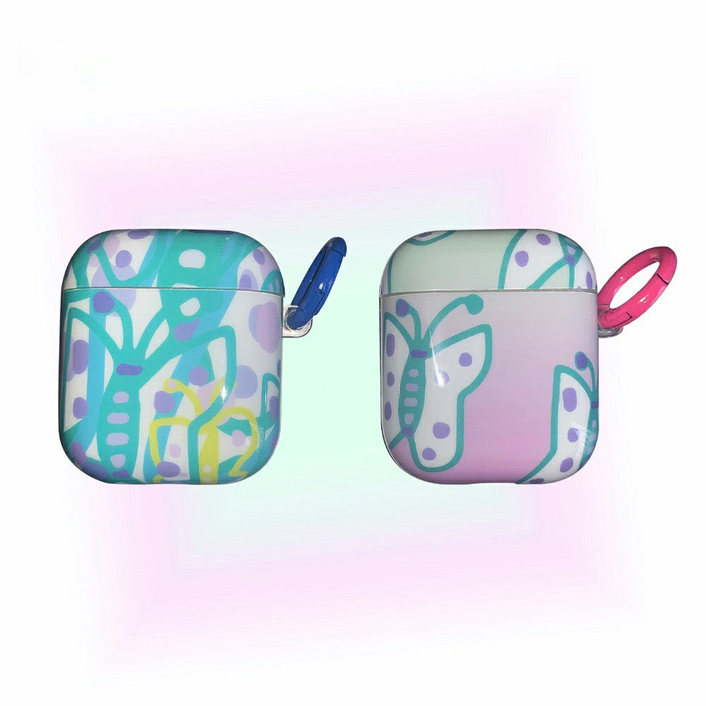 airpods case pro 1 2 3 Wireless fit bluetooth max Gradient Butterfly Casenique®