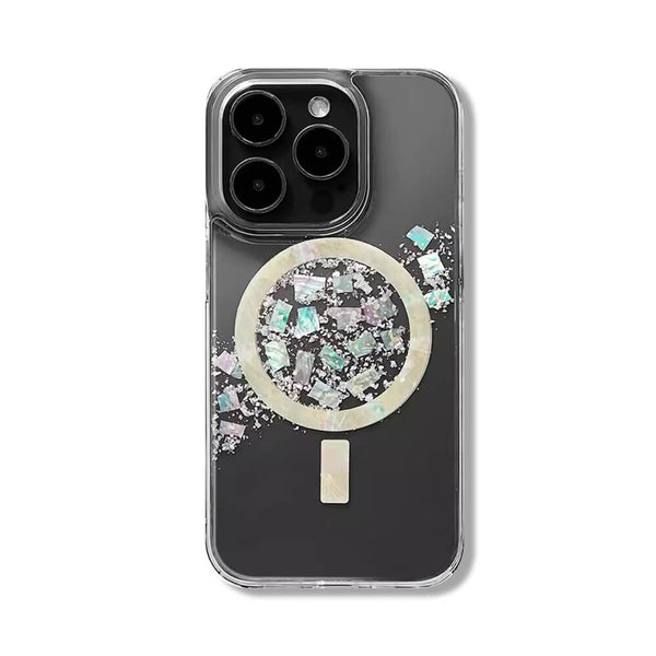magnet for phone case Silver Starlight | Shell Mosaic Bling Sparkle Twinkle Case