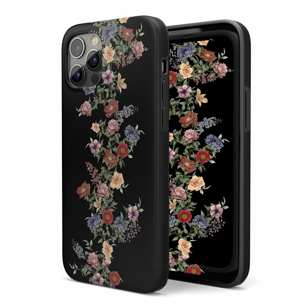 gemstone Phone case personal iPhone 11 12 13 14 Pro mobile phone apple 15 flower Colorful Flowers Casenique®