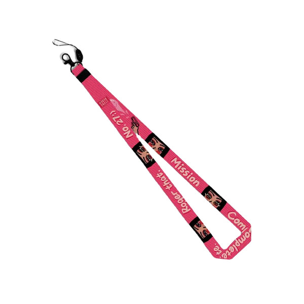 whistle leash carabiner safety Pink Girl Casenique®