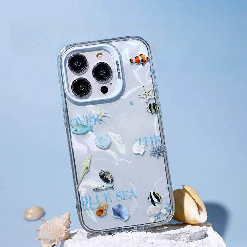 Clear iPhone case apple 15 14 13 12 11 Pro max fit sea Sea World Casenique®