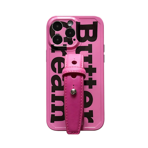 Pink Passion | Leather Belt Funky Spring Case