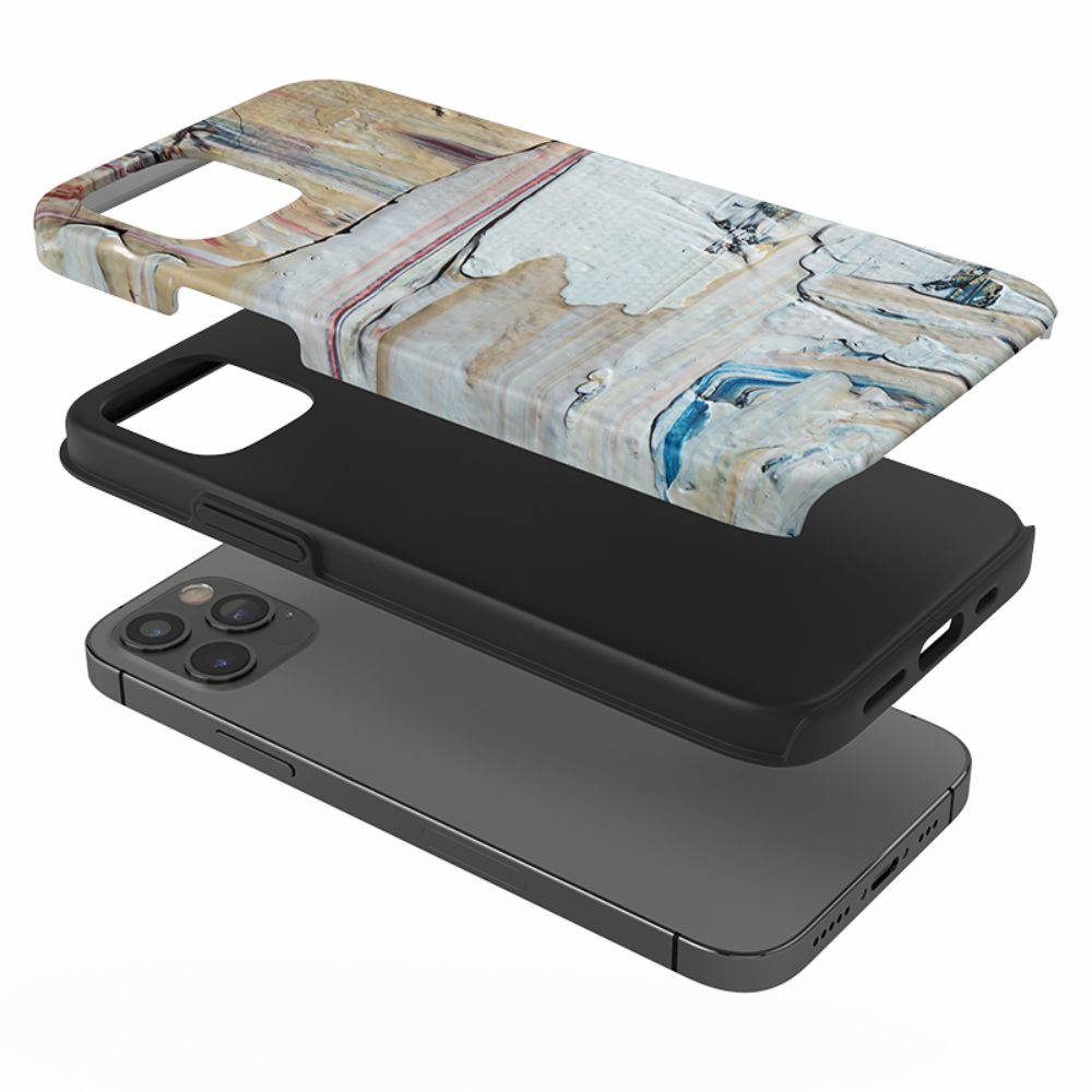 Phone case cover Dual-layer apple iPhone 15 14 13 12 11 Pro max art leather Paint Pigment Casenique®