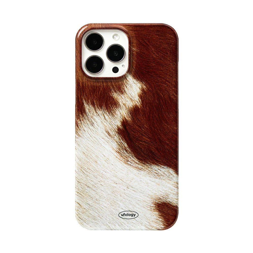 cattle phone case casenique Cattle Chic | Cow Animal Luxury Hard Shell Case