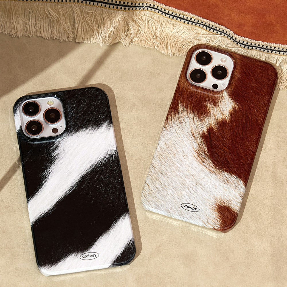 cattle phone case casenique Cattle Chic | Cow Animal Luxury Hard Shell Case