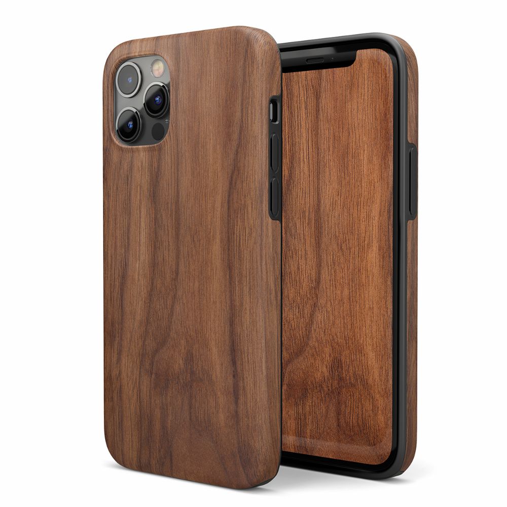 protect apple iPhone 13 Pro electrical connector 14 case Phone case fit Wood Grain Casenique®