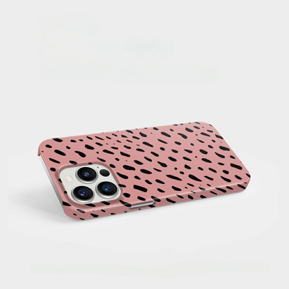 seashell phone case Coastal Couture | Cheetah Caviar Slim Polka Dot Case
