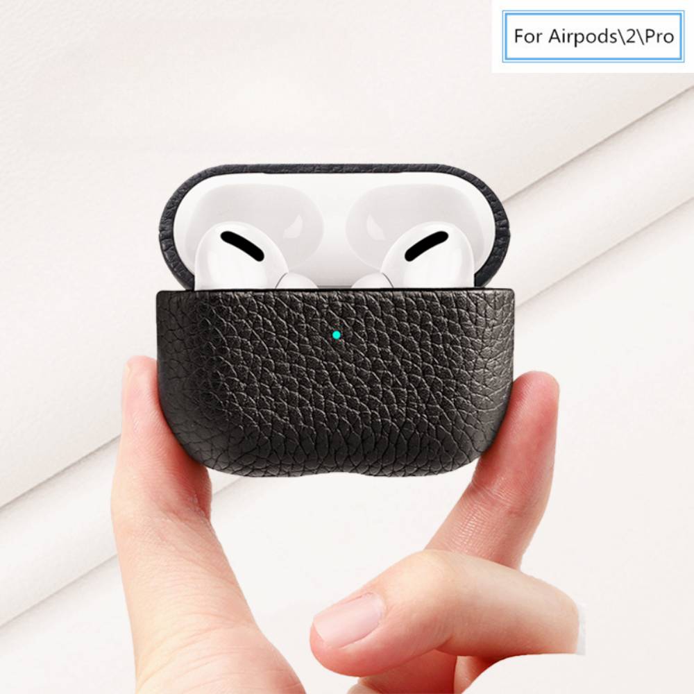 airpods Magsafe pro 1 2 3 electric battery bluetooth max flowers Litchi Veined Casenique®