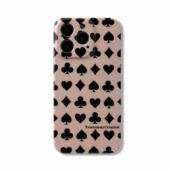 phone cover iPhone case iPhone 12 iPhone 11 apple iPhone 13 The Spades Case Casenique®