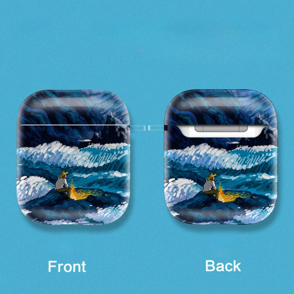 airpods apple pro 1 2 3 max battery Van Gogh Starry Sea Casenique®