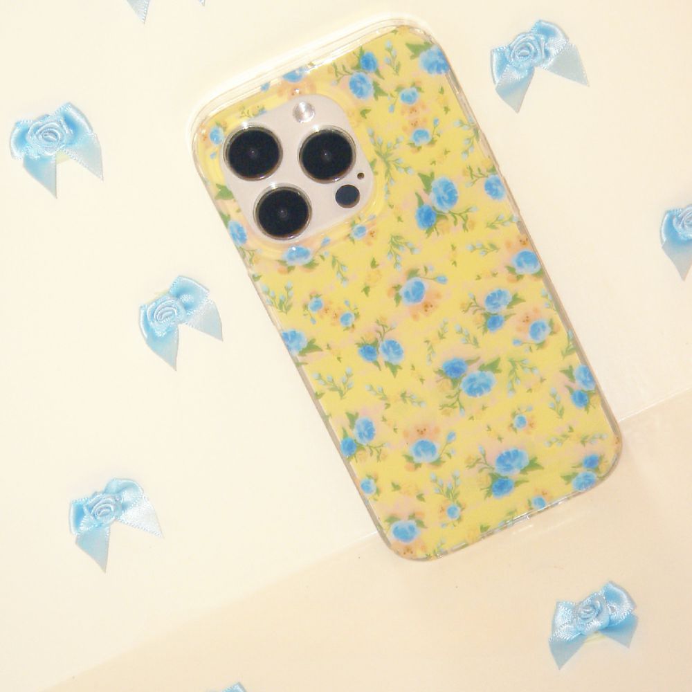 cute flower phone cases Amber Posy | Elegance Yellow Summer Daisy Floral Case