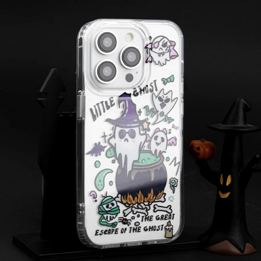 Helloween drake ios 17 pixel 5G telephone Magical Ghosts Casenique®