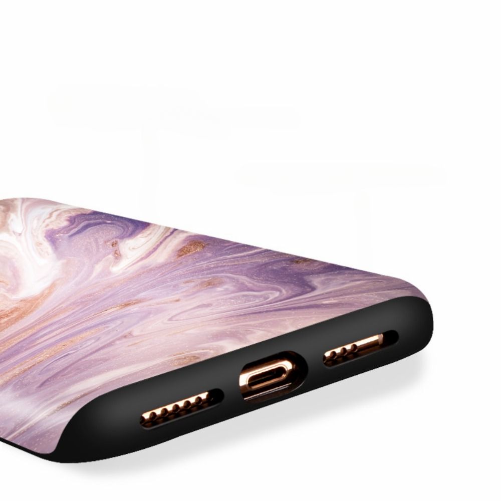 apple iPhone 15 tough 13 11 Pro Max phone cover Pre order 12 aesthetic case purple Quicksand Purple Marble Casenique®