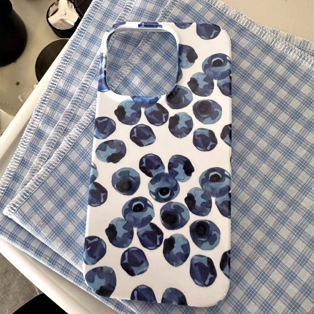 Phone cover iPhone case 15 14 13 12 11 Pro max plus Wireless blueberries Fresh Blueberries Casenique®